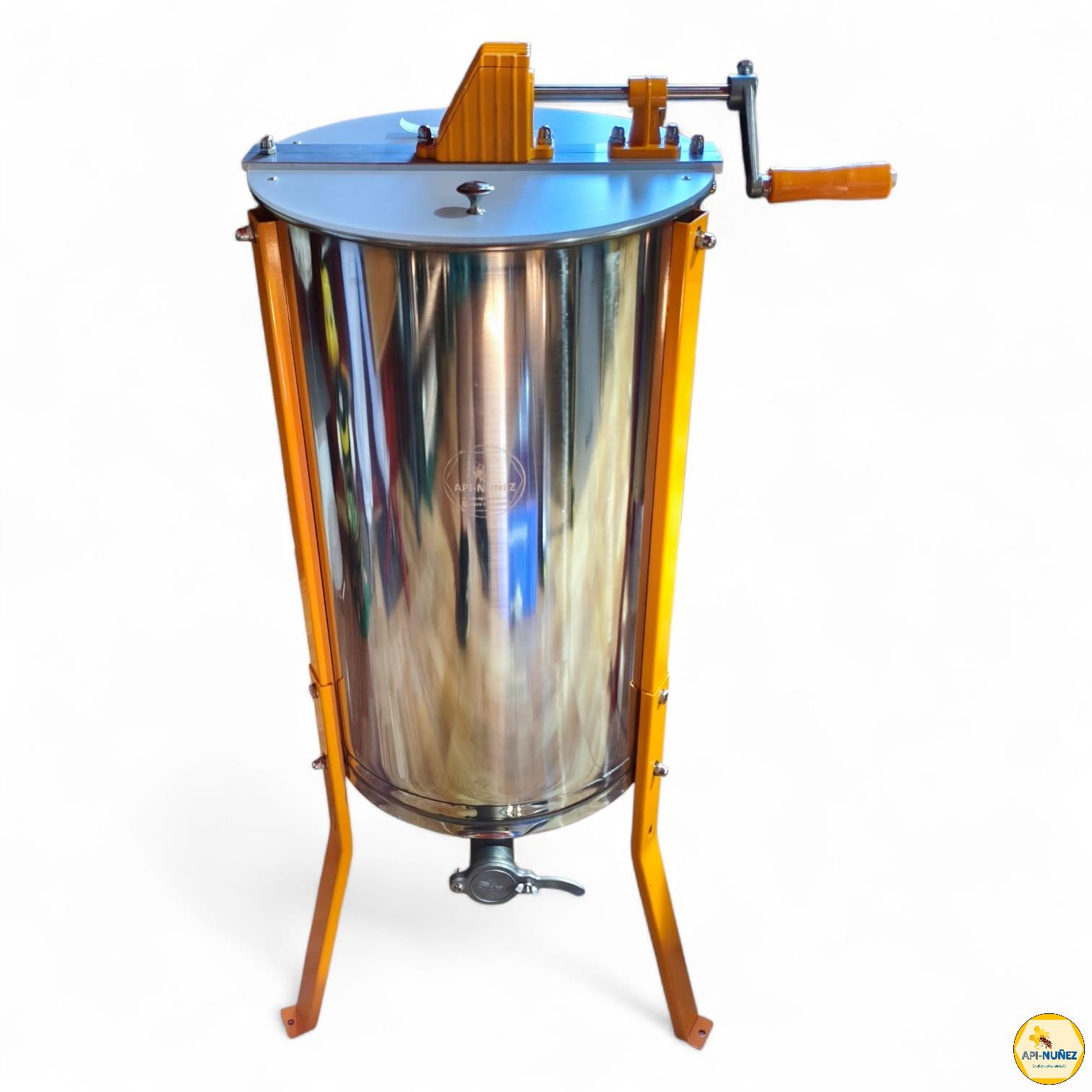 CENTRIFUGA MIEL MANUAL 2 MARCOS  AC INOX.