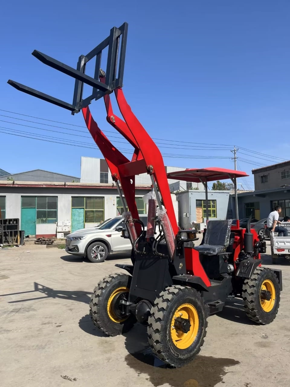 MINI CARGADOR 25HP 1 TONELADA MULTIPROPOSITO