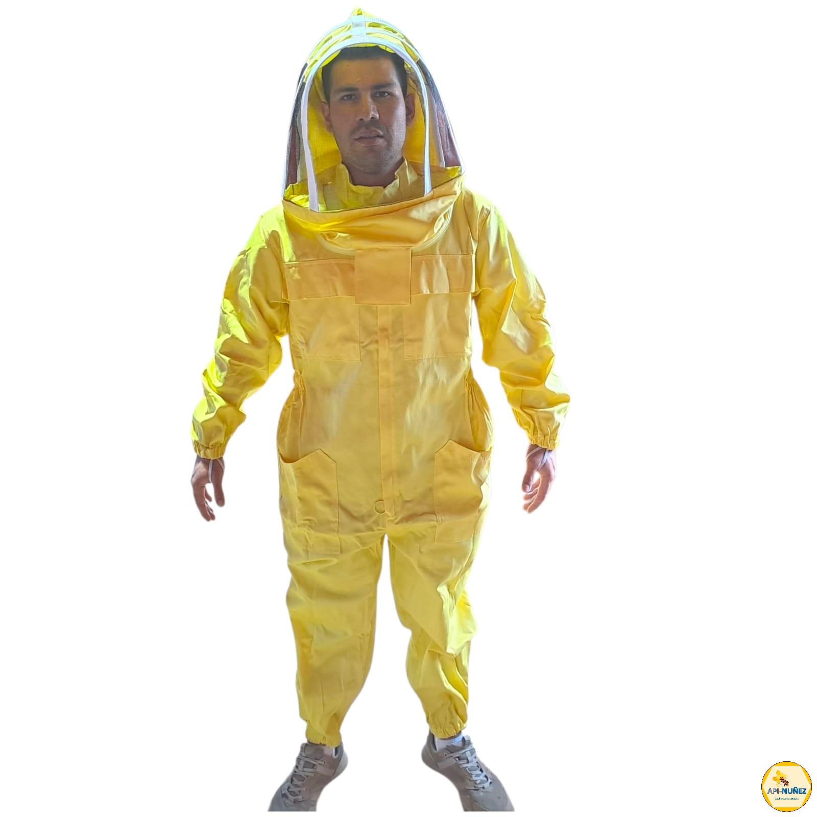 TRAJE DE APICULTOR(A)  COMPLETO ADULTO AMARILLO API-NUÑEZ VARIEDAD TALLAS