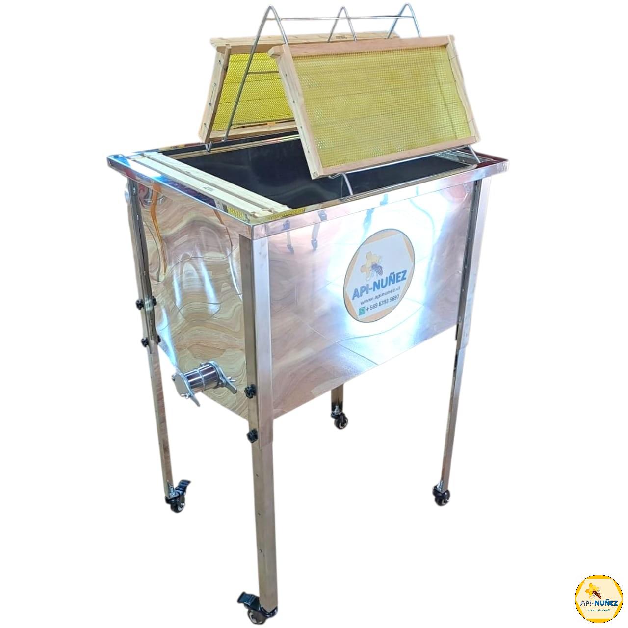 BATEA DESOPERCULADORA 60 CM ACERO INOX API-NUÑEZ