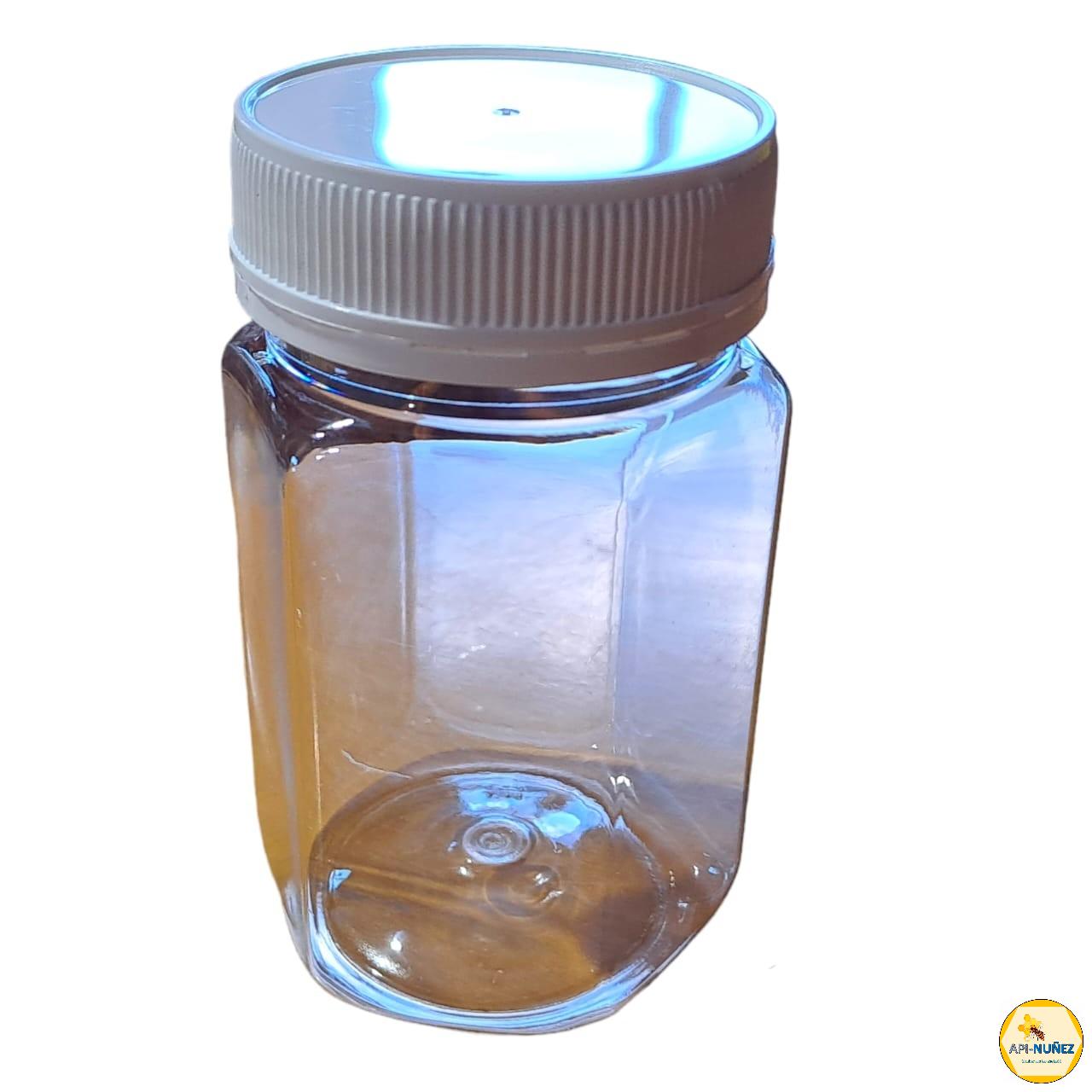 ENVASE PET HEXAGONAL 500 GRS