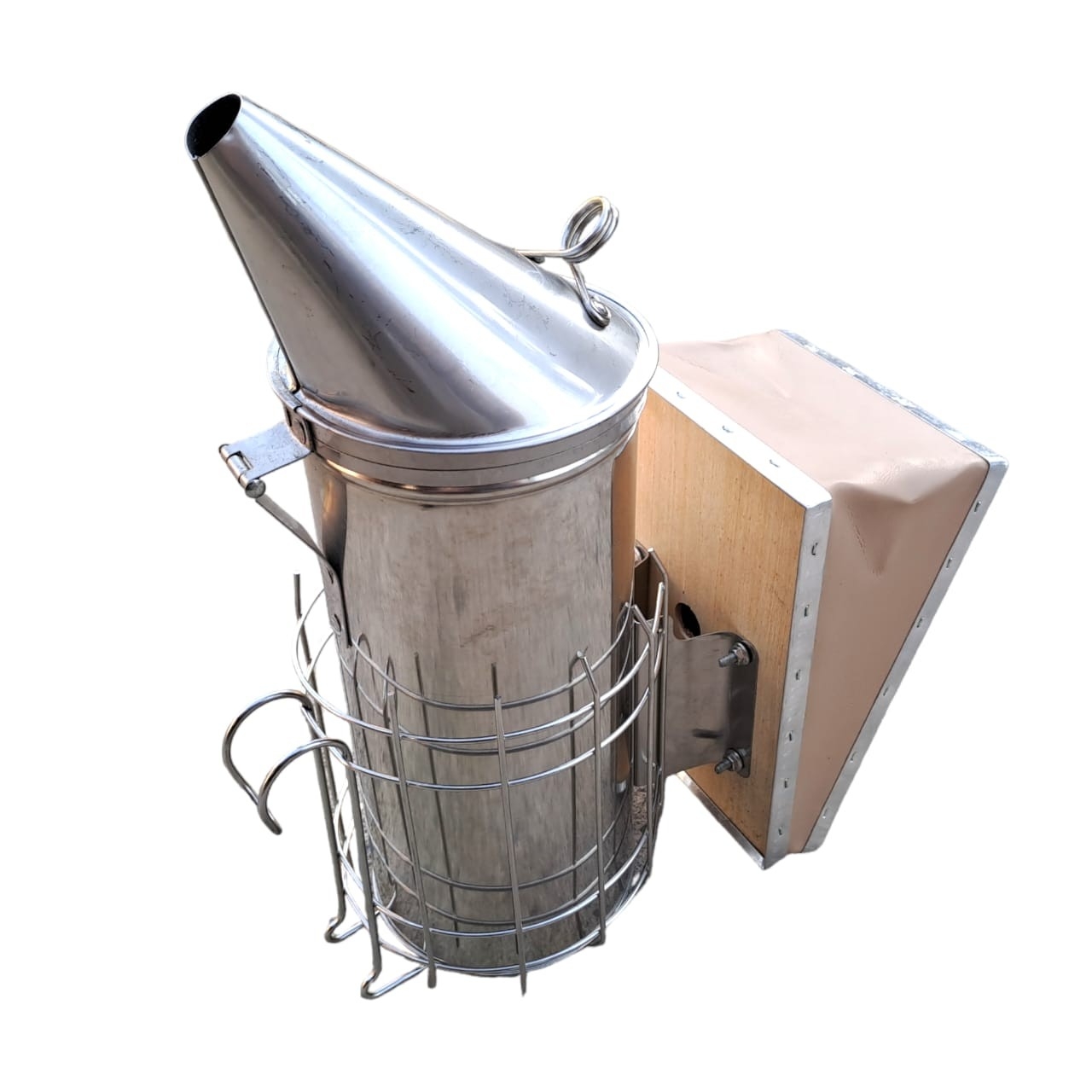 AHUMADOR APICOLA  AC INOX FUELLE  PVC 32 CM