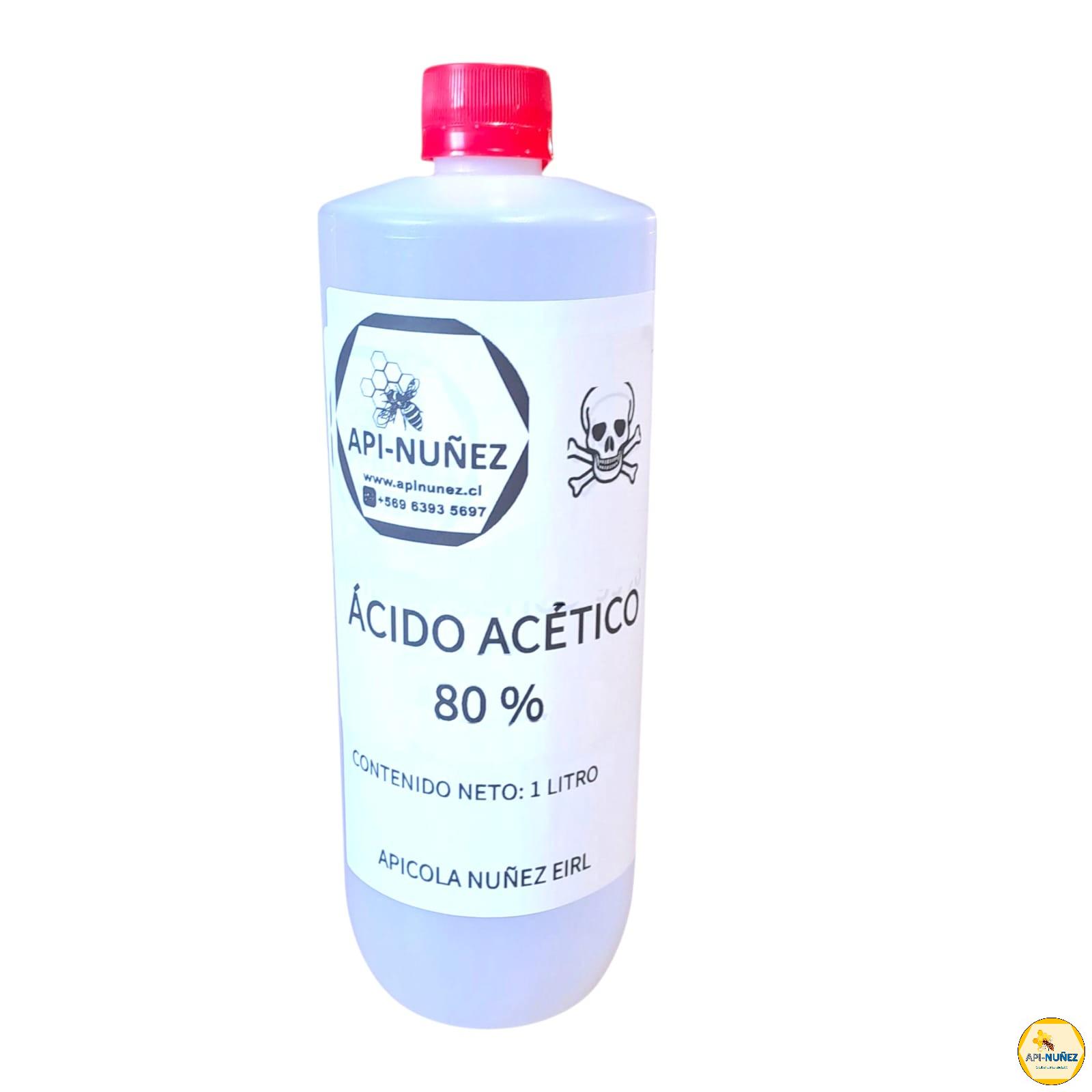 ÁCIDO ACÉTICO 80 % 1 LT.