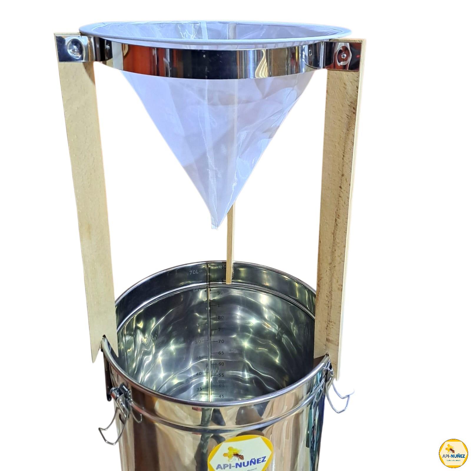 FILTRO CONICO CON SOPORTE, DIAMETRO 32CM