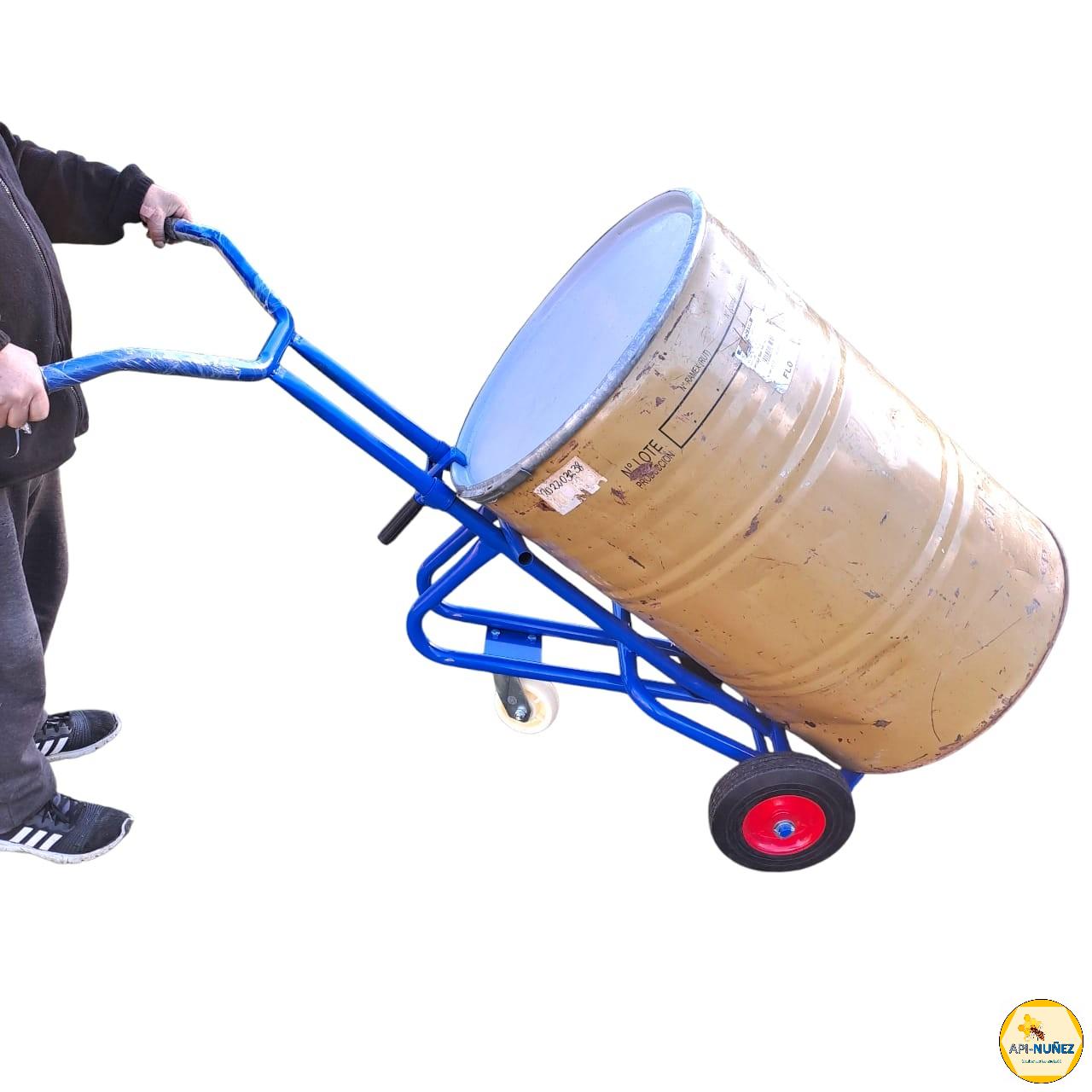 CARRO YEGUA PORTA TAMBOR MANUAL HASTA 300KG API-NUNEZ